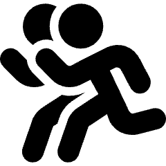 Group Running Icon from Ultimate Bold Set