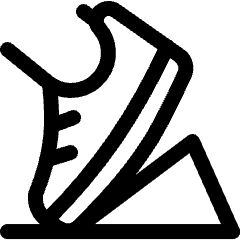 Running Ready Starting Block Icon from Ultimate Regular Set