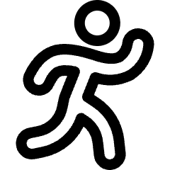 Sport Runner Icon from Ultimate Regular Set