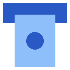 Credit Card 2 Icon from Sharp Flat Set