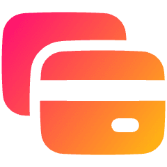 Credit Card 4 Icon from Plump Gradient Set