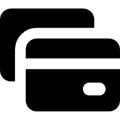 Credit Card 4 Icon from Core Solid Set