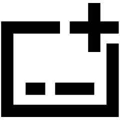 Credit Card Add Icon from Sharp Remix Set