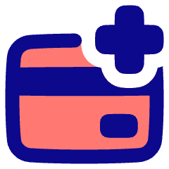 Credit Card Add Icon from Plump Pop Set