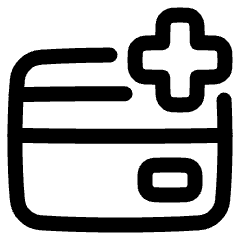 Credit Card Add Icon from Plump Line Set