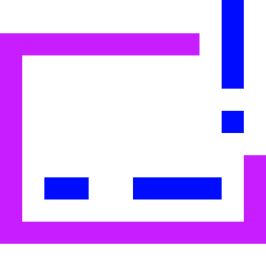 Credit Card Alert Icon from Sharp Neon Set