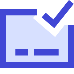 Credit Card Approved Icon from Sharp Duo Set