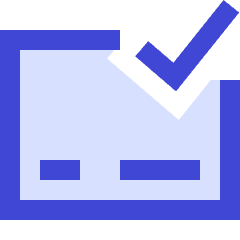 Credit Card Approved Icon from Sharp Duo Set