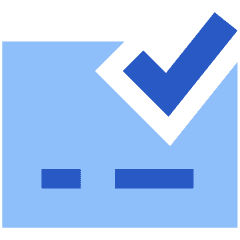 Credit Card Approved Icon from Sharp Flat Set