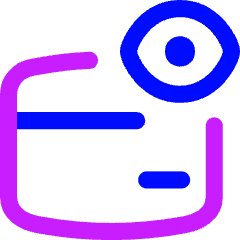 Credit Card Control Icon from Flex Neon Set
