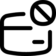 Credit Card Disable Icon from Flex Line Set