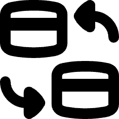 Credit Card Exchange Icon from Flex Remix Set