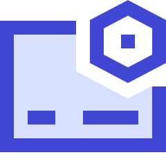 Credit Card Gear Settings Nut Icon from Sharp Duo Set