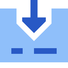 Credit Card Receive Icon from Sharp Flat Set