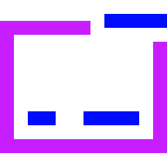 Credit Card Remove Icon from Sharp Neon Set