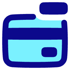 Credit Card Remove Icon from Plump Pop Set