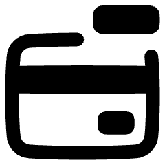 Credit Card Remove Icon from Plump Remix Set