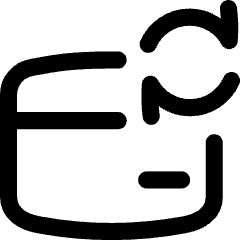 Credit Card Sync Icon from Flex Line Set