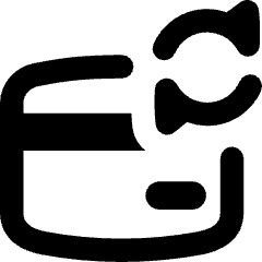 Credit Card Sync Icon from Flex Remix Set