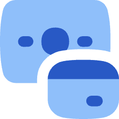 Payment Methods Options Icon from Flex Flat Set