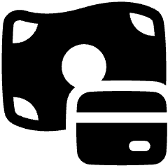 Payment Methods Options Icon from Plump Solid Set