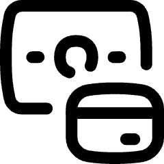 Payment Methods Options Icon from Flex Line Set
