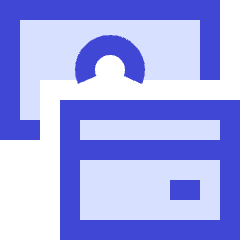 Payment Methods Options Icon from Sharp Duo Set