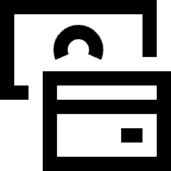 Payment Methods Options Icon from Sharp Line Set