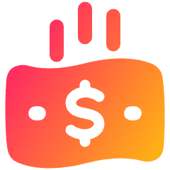 Payment Recieve 7 Icon from Plump Gradient Set