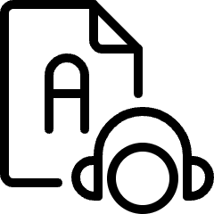 Audio Book Exam A Icon from Ultimate Light Set