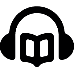 Audio Book Headphones Icon from Ultimate Bold Set