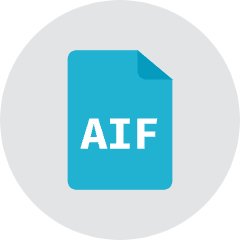 Aif File Icon from Kameleon Colors Set