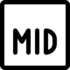 Audio Document Mid 1 Icon from Ultimate Regular Set