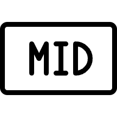 Audio Document Mid Icon from Ultimate Light Set