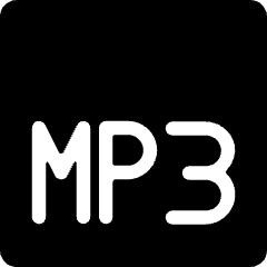 Audio Document Mp 3 1 Icon from Ultimate Bold Set