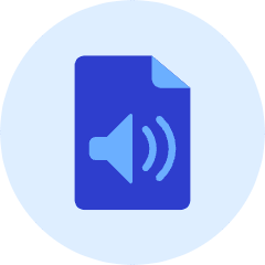 Audio File Icon from Kameleon Duo Set
