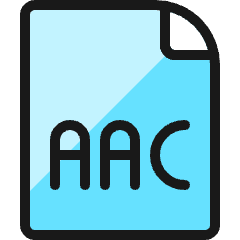 Audio File Aac Icon from Ultimate Colors Set