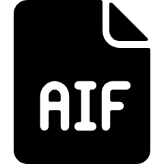 Audio File Aif Icon from Ultimate Bold Set