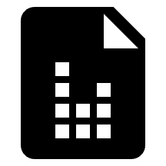 Audio File Equalizer Icon from Nova Solid Set