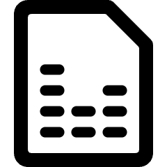 Audio File Equalizer Alternate Icon from Ultimate Bold Set