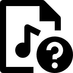 Audio File Question Icon from Nova Line Set