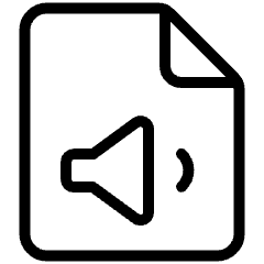 Audio File Volume Icon from Ultimate Light Set