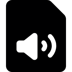 Audio File Volume Icon from Ultimate Bold Set