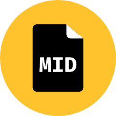 Mid File Icon from Kameleon Pop Set