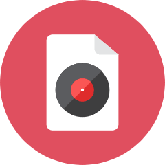Music File 2 Icon from Kameleon Colors Set