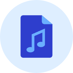 Music File Icon from Kameleon Duo Set
