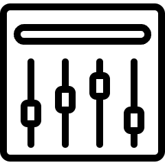 Equalizer 1 Icon from Ultimate Light Set
