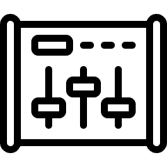 Equalizer 2 Icon from Ultimate Light Set