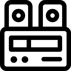 Equalizer Stereo 1 Icon from Ultimate Regular Set