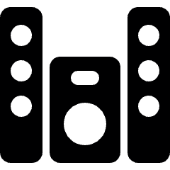 Equalizer Stereo Icon from Ultimate Bold Set